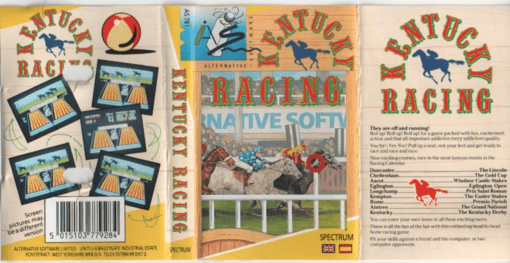 Kentucky Racing box art for ZX Spectrum